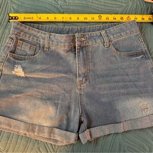 Denim Blue Women's Shorts